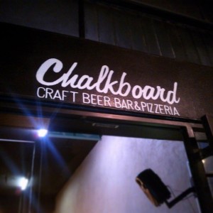The Chalkboard Cafe, one of my favourite places in Maboneng.  Right next door to the Bioscope Cinema